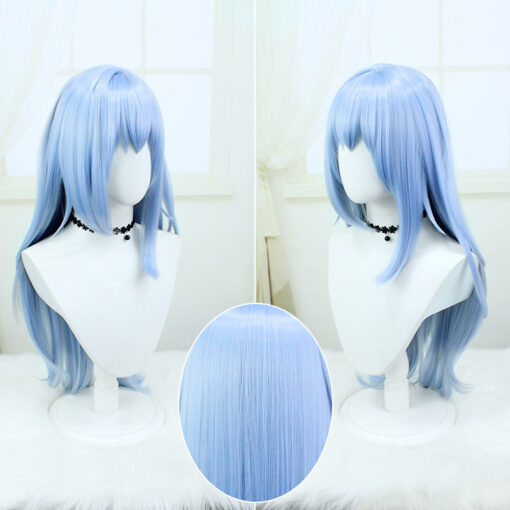 Genshin Impact Skirk Cosplay Wig