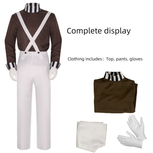 Charlie and the Chocolate Factory Oompa Loompa Men Cosplay Costume