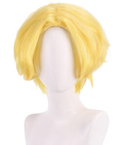 One Piece Flame Emperor Sabo Cosplay Wig