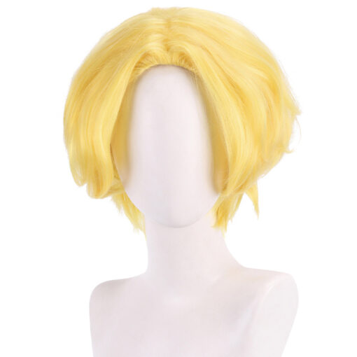 One Piece Flame Emperor Sabo Cosplay Wig