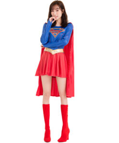 Justice League Women Superman Cosplay Costume