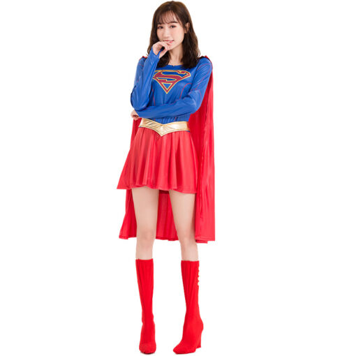 Justice League Women Superman Cosplay Costume