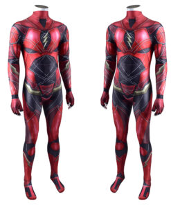 Justice League The Flash Barry Allen Cosplay Costume