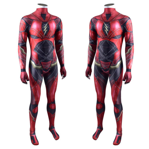 Justice League The Flash Barry Allen Cosplay Costume