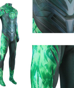 Justice League Green Lantern Jumpsuit Cosplay Costume