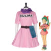 Dragon Ball Bulma Cosplay Costume