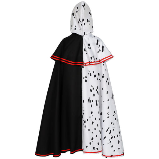 Cruella Cruella De Vil Shawl Cosplay Costume