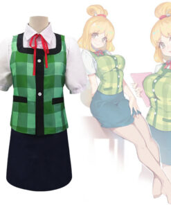 Animal Crossing Isabelle Cosplay Costume