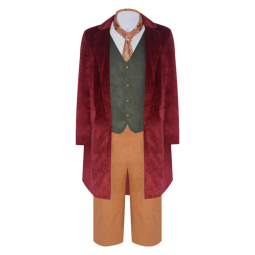 The Hobbit Bilbo Baggins Cosplay Costume