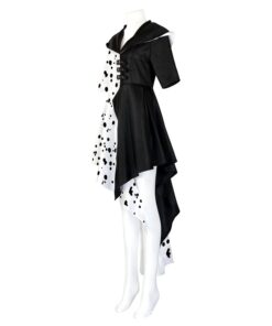 Cruella Cruella De Vil Dress Cosplay Costume