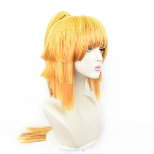 Demon Slayer Agatsuma Zenitsu Cosplay Wig