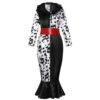 Cruella Cruella De Vil Dress Cosplay Costume