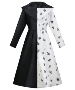 Cruella Cruella De Vil Dress Cosplay Costume