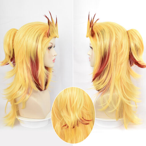 Demon Slayer Rengoku Kyojuro Cosplay Wig