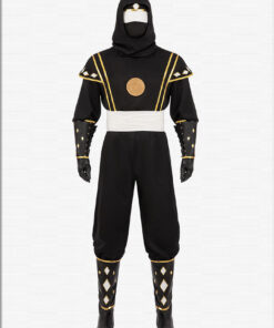 Power Rangers Black Ninja Cosplay Costume