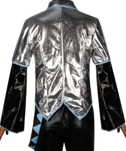 Hatsune Miku Patent Leather Men Performance Cosplay Costume