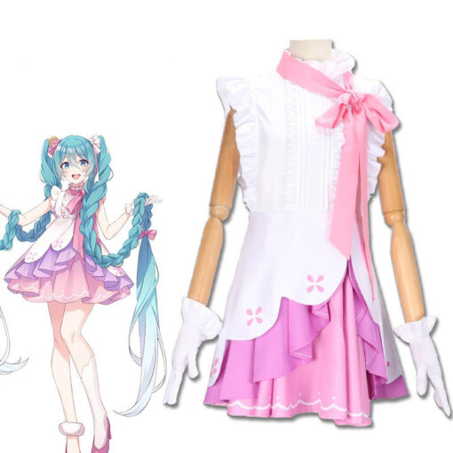 Hatsune Miku Rapunzel Cosplay Costume