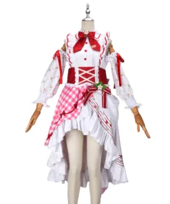 Hatsune Miku 15th Birthday Miku Strawberry Cosplay Costume
