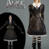 Alice: Madness Returns Alice Black Dress Cosplay Costume