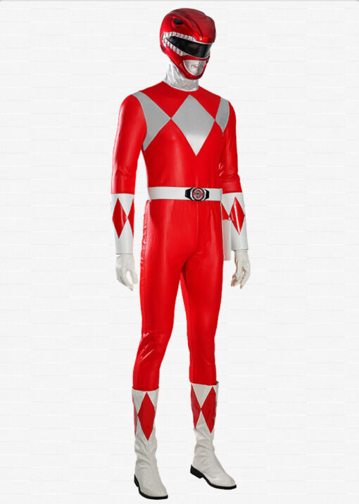 Power Rangers Red Ranger Cosplay Costume