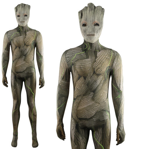 uardians of the Galaxy Groot Bodysuit Cosplay Costume