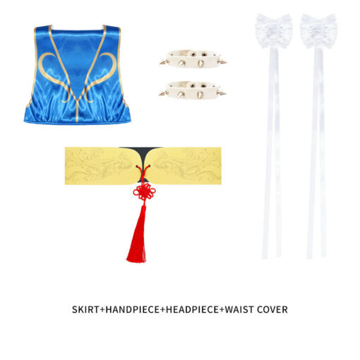 Street Fighter Chun Li Dress Cosplay Costume