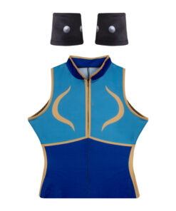 Street Fighter Chun Li Bodysuit Cosplay Costume