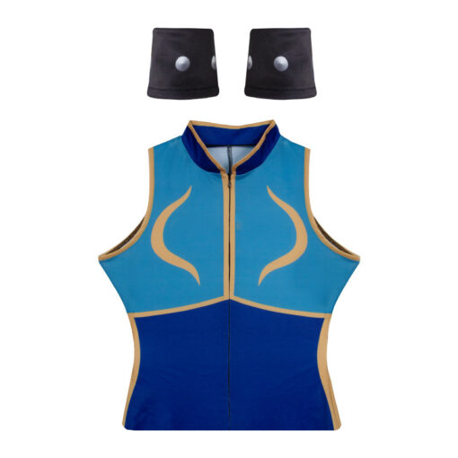 Street Fighter Chun Li Bodysuit Cosplay Costume