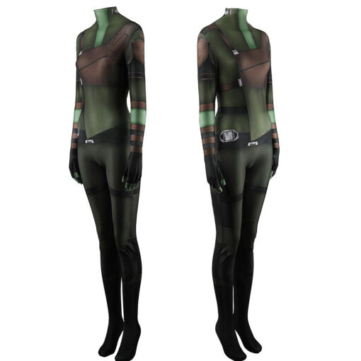 Guardians of the Galaxy Gamora Bodysuit Cosplay Costume