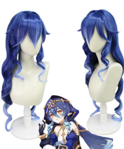 Genshin Impact Layla Cosplay Wig