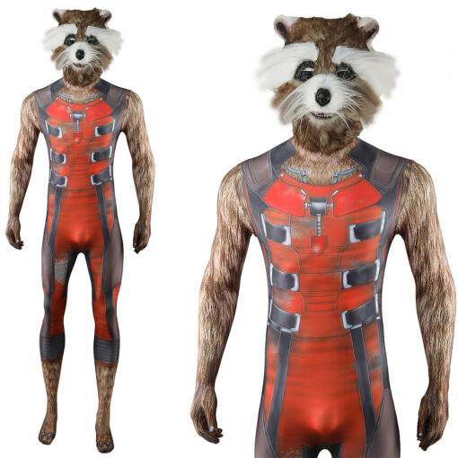 Guardians of the Galaxy Rocket Raccoon Bodysuit Cosplay Costume