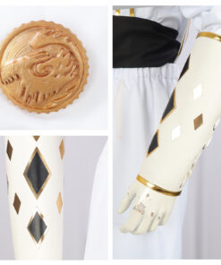 Power Rangers White Ninja Tommy Oliver Cosplay Costume