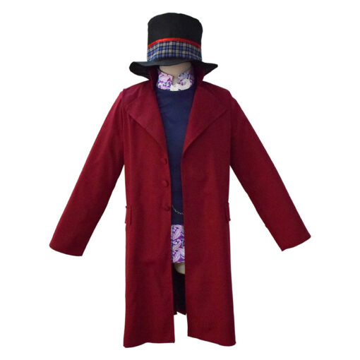 Charlie and the Chocolate Factory Willy Wonka Cosplay Costume