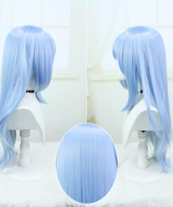 Genshin Impact Skirk Cosplay Wig