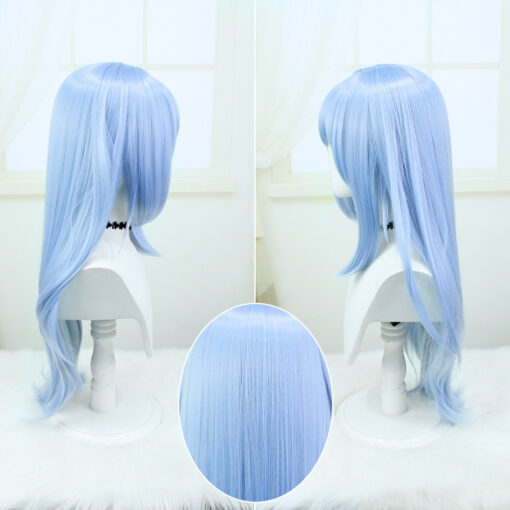 Genshin Impact Skirk Cosplay Wig