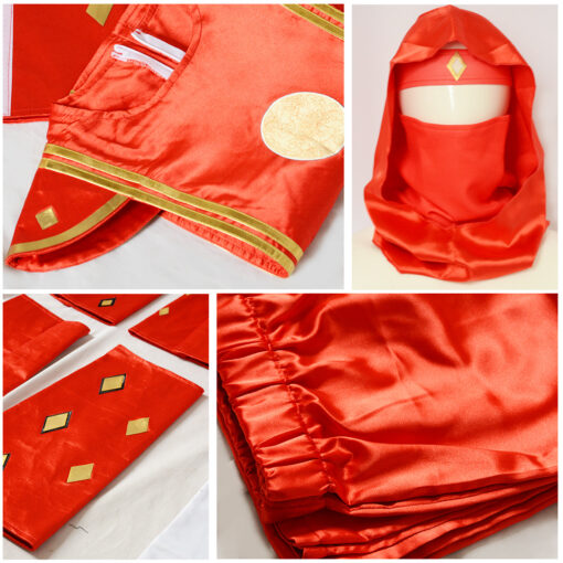 Power Rangers Red Ninja Cosplay Costume