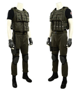 Resident Evil Carlos Oliveira Cosplay Costume