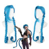 League of Legends LOL Jinx Cosplay Wig