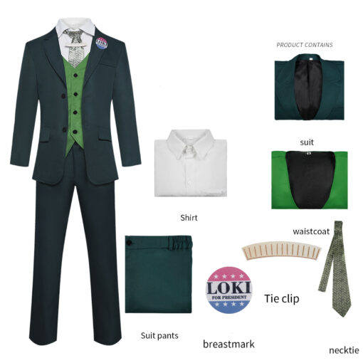 Loki Season 1 Same style Cosplay Costume