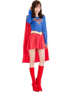 Justice League Women Superman Cosplay Costume