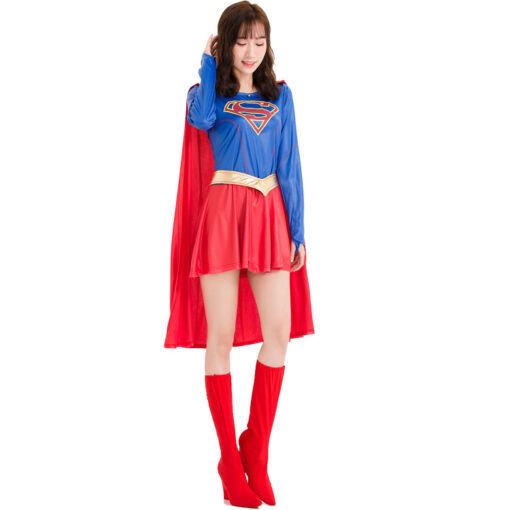 Justice League Women Superman Cosplay Costume