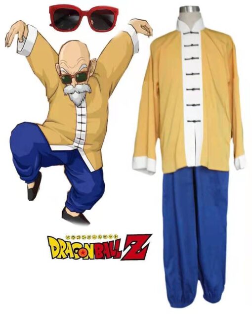 Dragon Ball Master Roshi Kame-Sen'nin Cosplay Costume