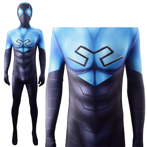 Blue Beetle Jaime Reyes Bodysuit Cosplay Costume