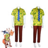 Zootopia Nick Wilde Men Cosplay Costume