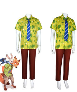 Zootopia Nick Wilde Men Cosplay Costume