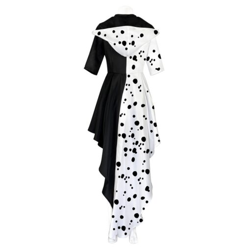 Cruella Cruella De Vil Dress Cosplay Costume