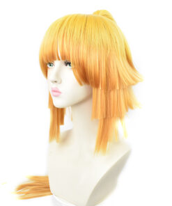 Demon Slayer Agatsuma Zenitsu Cosplay Wig