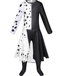 Cruella Cruella De Vil Bodysuit Cosplay Costume