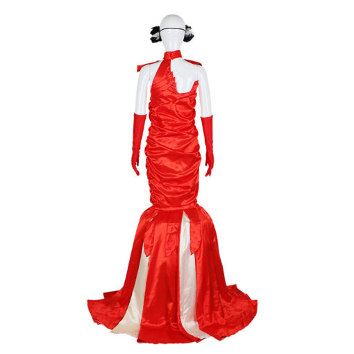 Cruella Cruella De Vil Mermaid Dress Cosplay Costume