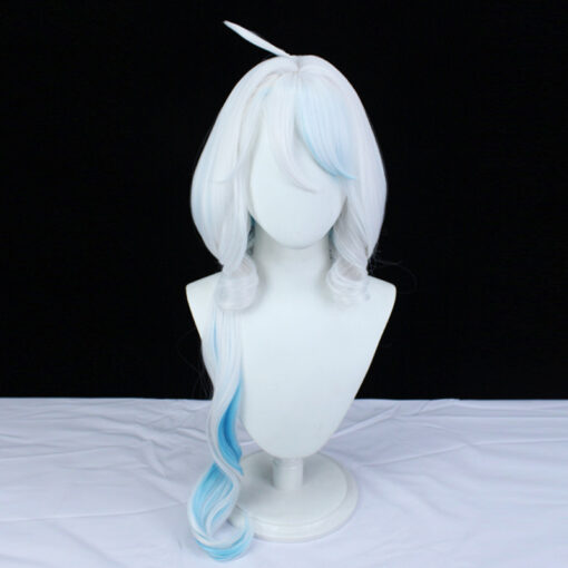 Genshin Impact Focalors Cosplay Wig Long